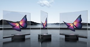 xiaomi unveils world's first mass-produced transparent TV
