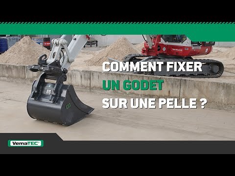 Comment fixer un godet VemaTec sur une pelle ? | INSTRUCTION FRANÇAIS | VemaTec
