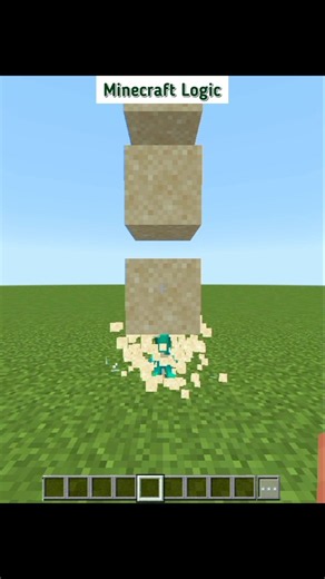 Twisting Vines Logic 😱 #minecraft #logic #shorts