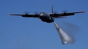 How the Air Force Uses C-130s to Fight Wildfires
