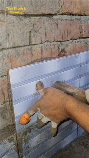 I fitted new design tiles.#tilesfitting #ceramic #videos