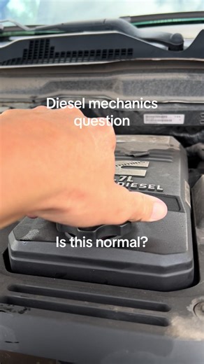 Is This Huge Vacuum Normal in Diesel Mechanics?