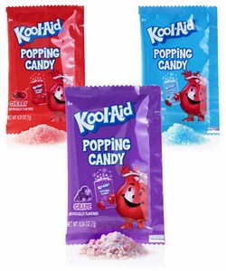 Kool-Aid Popping Candy: Popping hard candy with Kool-Aid flavor!