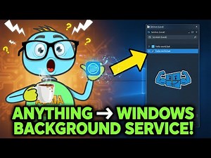You Can Convert Anything to Windows Background Service