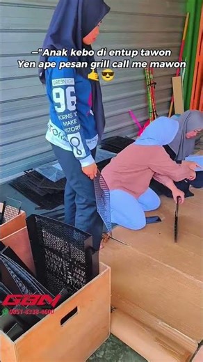Kalau butuh grill berkualitas, nggak usah ribet cari kemana-mana 🔥