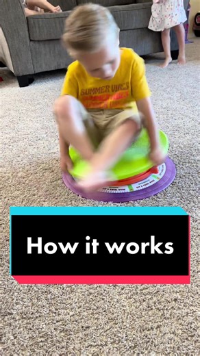 Check out my link in my bio use #DizzyDisc2266 for the discount! #DizzyDisc #Sensory #SensoryToy #therapy #Autism #therapytiktok #physicaltherapy #Specialneeds@Dizzy Disc Direct