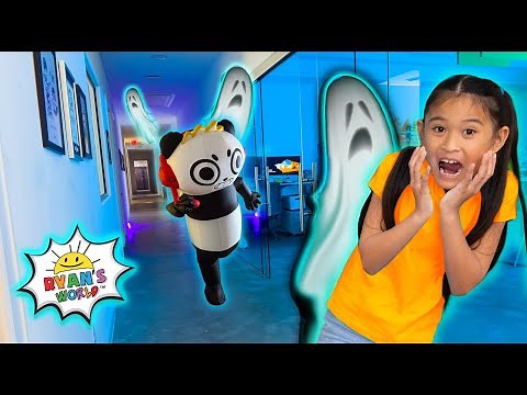 Ryan's Ghost Hunting Halloween Challenge!