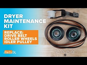 Dryer Maintenance Made Easy: Replace Belt, Idler Pulley & Roller Wheels - Whirlpool, Maytag, Kenmore