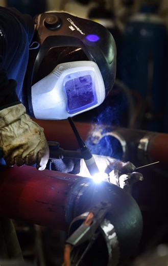 New tricks help old dog keep welding
