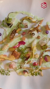 105 reactions |  Precision meets poetry on the plate. Tucked in the hills near Bergamo’s Città Alta, Villa Elena is a #TwoMICHELINStars gem where 16th-century elegance meets contemporary finesse. A dance of textures, colors, and aromas. | MICHELIN Guide | Facebook