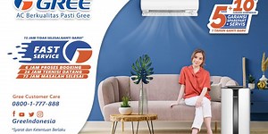 Gree Hadirkan Garansi AC Terbaik Gree Golden Service: 72 Jam Tidak Selesai, Ganti Baru