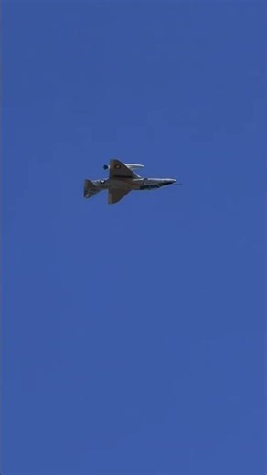 A4 Skyhawk flying over Houston #airshow #warbirds