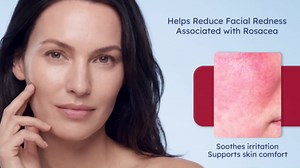 Serica Moisturizing Rosacea Formula (1 Oz), Helps Reduce Redness, Soothe Irritation, Improve Skin Texture & Tone, Homeopathic Face Moisturizer with Ceramides, Fatty Acids & Amazonian Oils