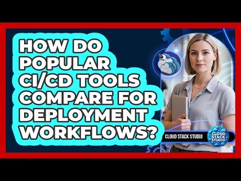 How do popular CI/CD tools compare for deployment workflows?