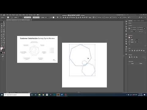 Creating Infographics in Adobe Illustrator, Spider Chart - Part 1.