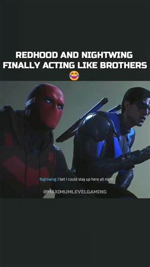 Redhoood And Nightwing Finally Acting Like Brothers 🤣