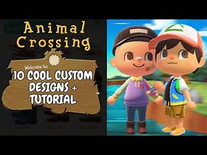 Animal Crossing New Horizons 10 Custom Clothes + Tutorial