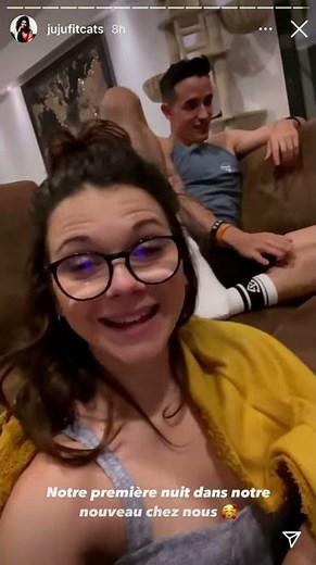 Juju et Tibo passe la première nuit dans leur nouvelle maison