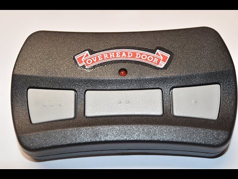 Overhead Garage Door Opener Battery Replacement - EASY DIY