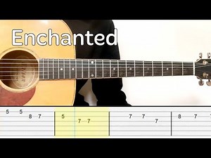 Taylor Swift - Enchanted (Easy Guitar Tutorial Tabs)