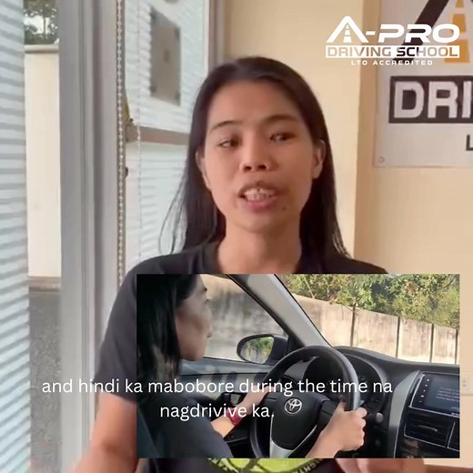 “With A-Pro Driving School, driving along River Drive becomes easy — even though it’s known as a challenging route.” | A-Pro Driving School- Las Piñas