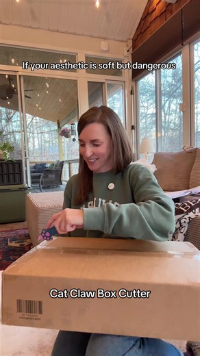 Adorable Yet Unhinged: The Cat Claw Box Cutter