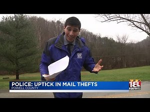Police: Uptick In Mail Thefts