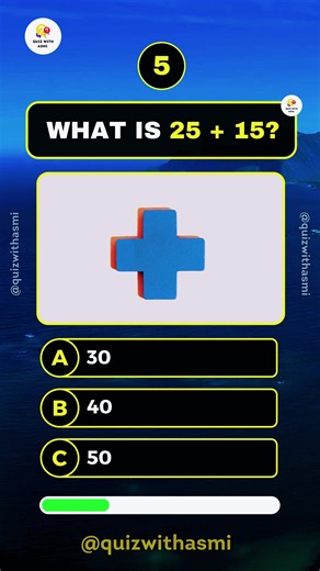 #tiktokgrowthchallenge Basic mathematics quiz 👉 Part 1 🤔 #mathematicsquiz #mathematics #quiz
