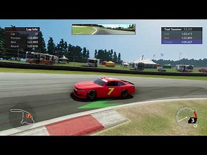 NASCAR Heat 5 Mid Ohio Xfinity Setup 1:22.6 fun to drive