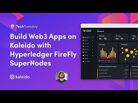 Build web3 apps on Kaleido with Hyperledger FireFly SuperNodes