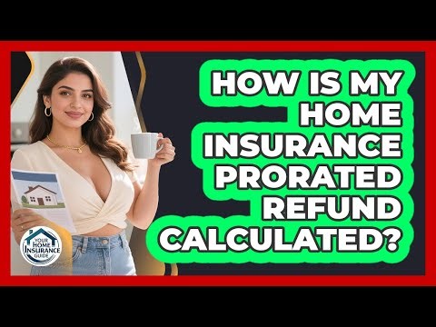 How Is My Home Insurance Prorated Refund Calculated?