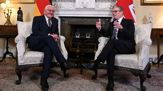 Starmer denies he's betraying Brexit as he welcomes German president