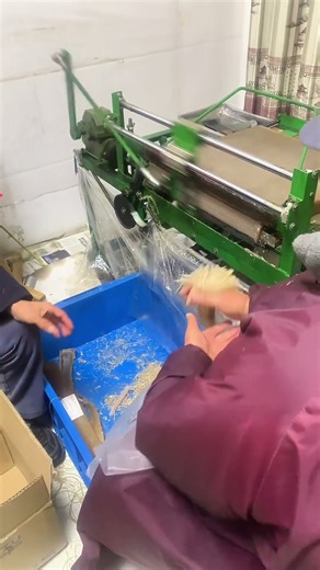 The SATISFYING Art of Catching Fresh Sweet Potato Noodles ✨
