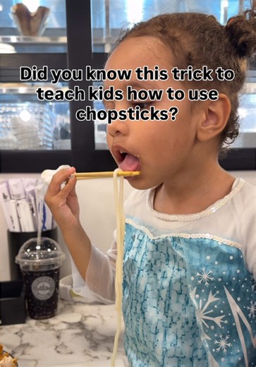 Easy Chopstick Hack for Kids to Learn