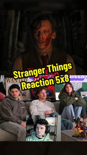 Mind Flayer comes to life reaction. Stranger Things S5 reaction. Best Stranger Things reaction. #strangerthings #reaction #studiogek #cinemagek #creatorsearchinsights