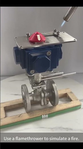 THINKTANK Fusible Link Fire Safety Valve | High-Temperature Shutoff Test