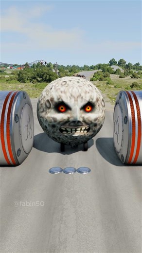 Long Colourful Buses vs Hydraulic Crush - BeamNG.Drive #beamngdrive