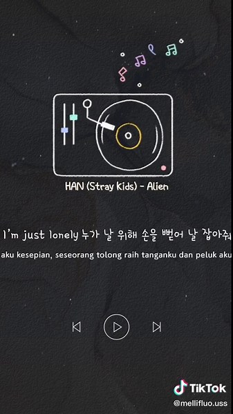 [ HAN - Alien ] @hanjisungsmile #han #straykids #skz #fyp #kpop #lyrics #fypシ #hanjisung #lirik