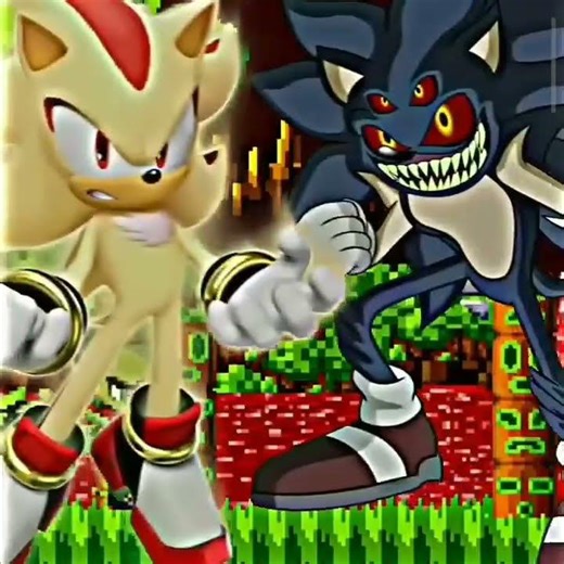 sadow vs sonic exe / 😨 moments/ red vs / aura + 100000