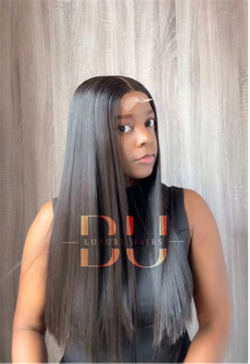 Luxury Bone Straight 20-Inch Wig at Affordable Price