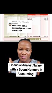 1.1M views · 3.5K reactions | Financial Analyst Salary | Boni Xaba | Facebook