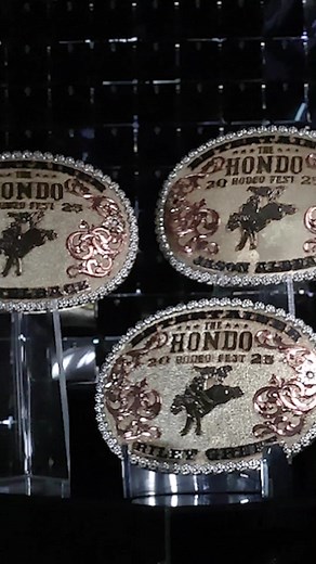 Congratulations to the rodeo contestants that competed at The Hondo Rodeo, this week. We are proud to be a part of this event again and craft the amazing buckles for the champions and entertainers. | Montana Silversmiths
