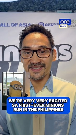 MINIONS, TONIGHT WE STEAL THE 🌕 Runrio Managing Partner Andrew Neri shares the exciting raffle prizes, freebies, and more to look forward to at the much-anticipated Minions Run this November. | via Maureen Muarip / One Sports #RunRio #MinionsRun | One Sports