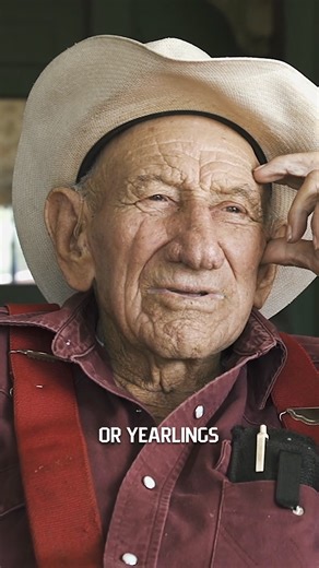 “Boy, you had wet saddle blankets all summer long.” At 100 years old, he remembers when riding twice a week was just part of the job—and 400-pound calves were the norm. #lefeeds #RanchLife #WetSaddleBlankets | Lyssy & Eckel Feeds