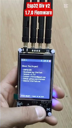 Esp32 Div V2- new firmware #diy#project