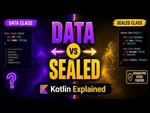 The Kotlin "Superpowers" Java Developers Wish They Had 🔥| Data & Sealed Classes Explained