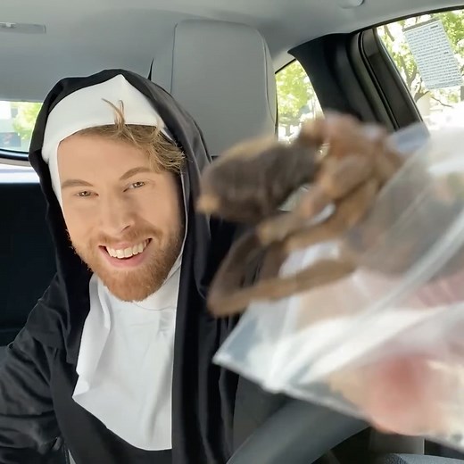 Eating A Real Tarantula! 😳 | Brandon Farris