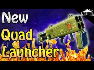 FORTNITE - New Quad Launcher Perks And Gameplay (Event Store Items)