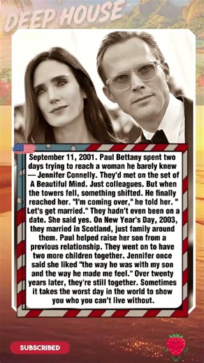 When Paul Bettany Met His Wife Jennifer on Set