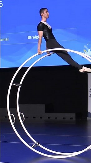 Jamal Kiel Team World Championships Senior 2025 in Gymwheel Straight Line